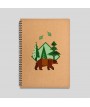 Mountain fox notebook